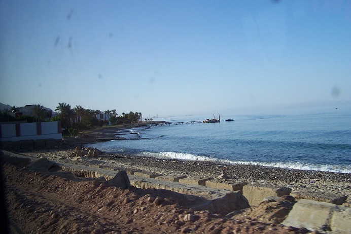 auf dem Weg Hurghada-Kairo