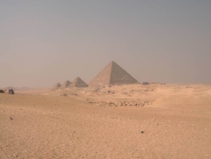 die Pyramiden von Giseh